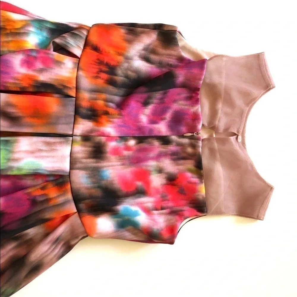 EUC Pippa & Julie Illusion Neck Dress, Size 8